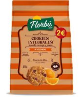 FLORBU COOKIE NARANJA PASAS 270G 6P 2EUR