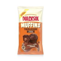 MUFFIN CACAO RELLENO 6U 240G 12P